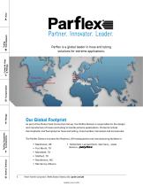 Parflex Thermoplastic & Fluoropolymer  Products Hose, Tubing, & Fittings Catalog 2020 - 6