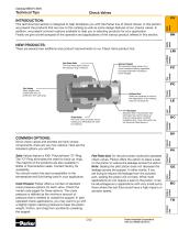 Parker Hydraulic Threaded Cartridge Valves-8