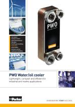 PWO Water/oil cooler - 1