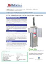 Oil filter & bucket compactor-1