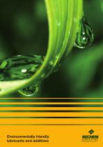 Biodegradable lubricants - 1