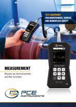 Test equipment for Maintenance and service