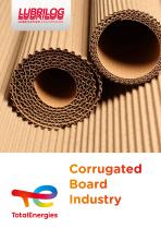 Lubrilog Corrugated Board Industry brochure - 1