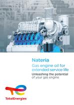 Nateria Gas engine oil for extended service life