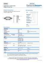 DSIC Single and Dual Axis Rugged Digital Servo Inclinometer - 2