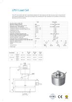 Sherborne Sensors LP01 Load Cell Datasheet - 2