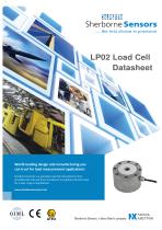 Sherborne Sensors LP02 Load Cell Datasheet - 1