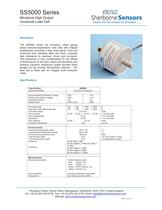 Sherborne Sensors SS5000 Series Minature High Output Load Cells - 1