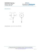 Sherborne Sensors SS5000 Series Minature High Output Load Cells - 2