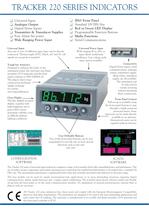 Sherborne Sensors Tracker 220 Series Universal Input Indicator - 2