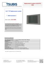 Industrial monitor for Agievision monitor-1