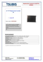 Replacement monitor for Amada HFP-1