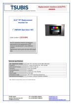 Replacement monitor for Amada Operateur HFE-1