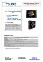 Replacement monitor (LCD/TFT)  BOEHRINGER B2T-1