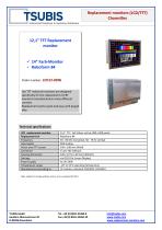 Replacement monitor for Roboform 84-1