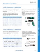 Direct Plug-In 120 VAC Slip (Ratchet) Clutch Electric Screwdrivers-2