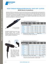 Premium Brushless Electric Screwdrivers - 40VDC - Torque Range 0.98 - 18 NM-1