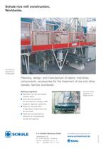 Sorting Machines - High-Capacity Paddy Separator TH3 (Compartment Table Separator) - 4