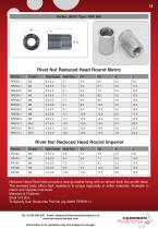 FASTENERS FOR SHEET METAL CATALOGUE - 11