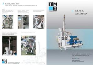 ILERFIL ABS/ABSD: OPEN MOUTH BAGGING SYSTEM FOR GRANULAR PRODUCTS-1