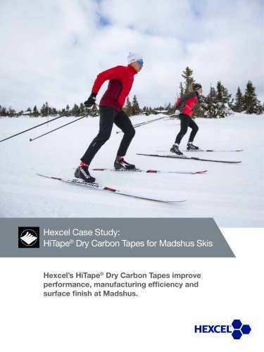 Hexcel Case Study: HiTape® Dry Carbon Tapes for Madshus Skis