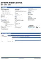 DPT-IO-MOD Differential pressure transmitter with Input terminal and Modbus - 2