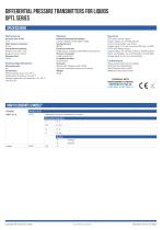 DPTL Differential pressure transmitter for liquids - 2