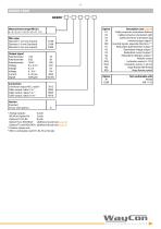 Draw wire sensor GX200-9