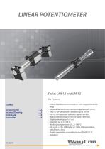 Linear Potentiometer LMI12/LME12-1