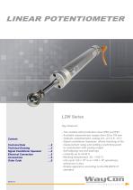 Linear Potentiometer LZW-1