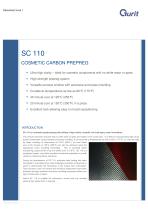 SC 110 Cosmetic Carbon Prepreg - Datasheet (v9) - 1