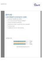 SY110 - LOW DENSITY SYNTACTIC CORE (v2) - 1