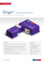 Origin Spectrophotometer Datasheet - 1