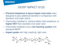 Improved vinyl ester technology - 2