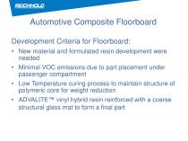 Novel Vinyl Hybrid resin technology meet demanding performance and environmental requirements in Automotive - 8