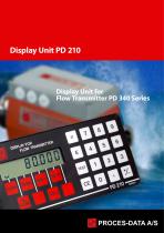 Display Unit PD 210 - 1