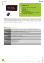 Low-cost indicator SWE-94-S datasheet-1