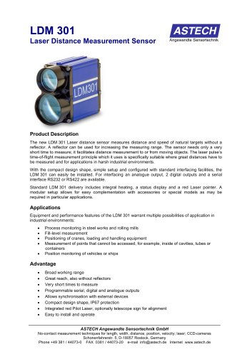 LDM301A Datasheet