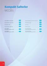 Moulded Case Circuit Breakers (MCCB's) - 2