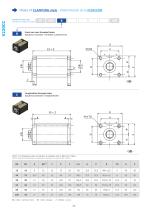 V220CC - Long Stroke Block Cylinder With Or Without Magnetic Switches Option, 220 Bar - 6