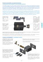 V450CM - Short Stroke Block Cylinder With Mechanical Switches 450 Bar, Heavy Duty Series-3