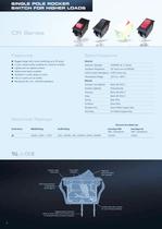 ROCKER SWITCH - CHERRY - PDF Catalogs | Technical Documentation | Brochure