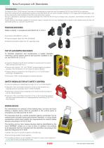 New European lift standards EN 81-20, EN 81-50-2