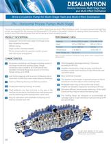 Desalination - Pumps for Reverse Osmosis, Multi-Stage Flash Desalination, Multi-Effect Distillation - 10