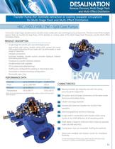 Desalination - Pumps for Reverse Osmosis, Multi-Stage Flash Desalination, Multi-Effect Distillation - 11