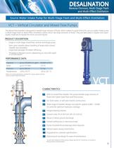 Desalination - Pumps for Reverse Osmosis, Multi-Stage Flash Desalination, Multi-Effect Distillation - 9