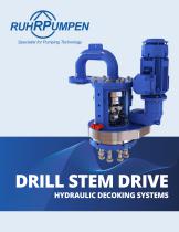 DRILL STEM DRIVE HYDRAULIC DECOKING SYSTEMS - 1