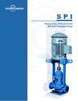 Heavy Duty Vertical Inline API 610 Process Pump. - 1