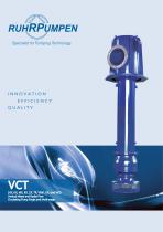 VCT  Vertical Mixed and Radial Flow Circulating Pump Single and Multi-stage - 1