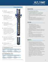 VLT / VMT - Vertical Canned, Multi Stage, Process Pumps - 3